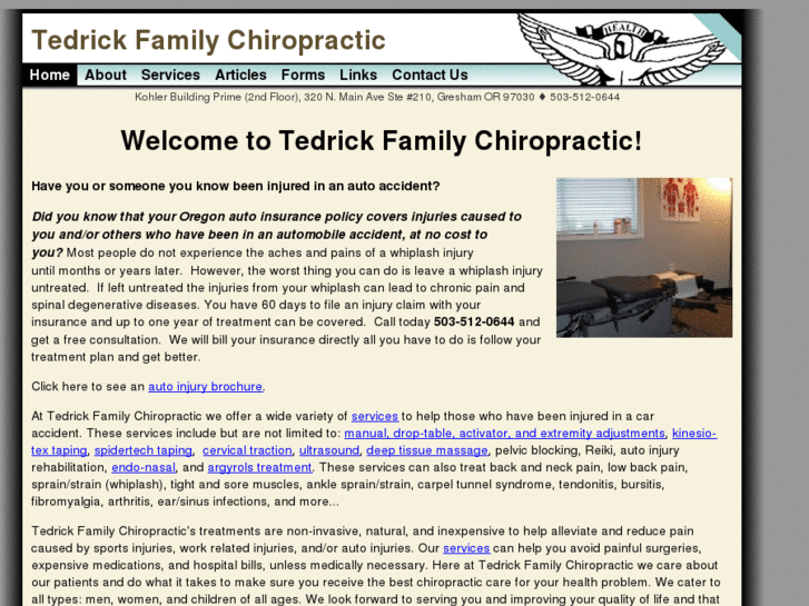 www.tedrickchiropractic.com