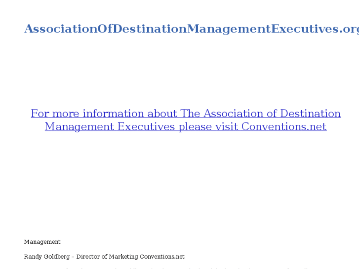 www.associationofdestinationmanagementexecutives.org