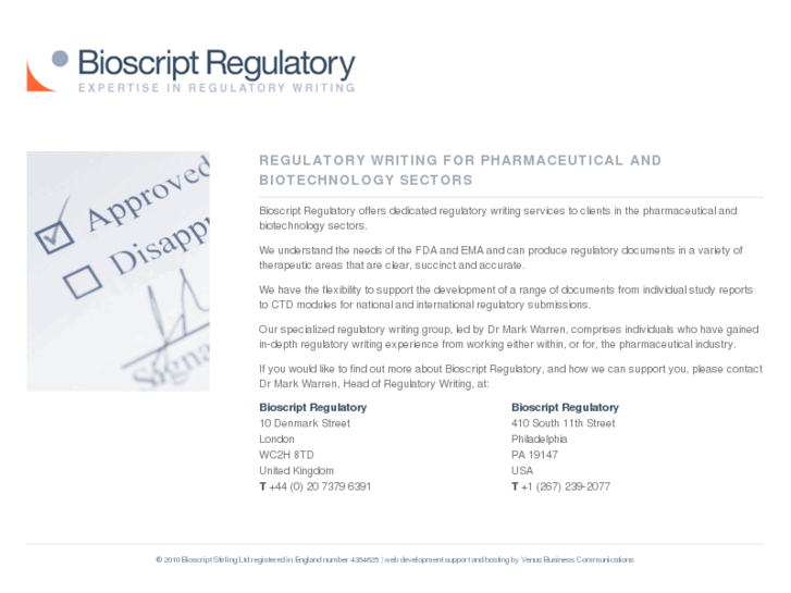 www.bioscriptregulatory.com