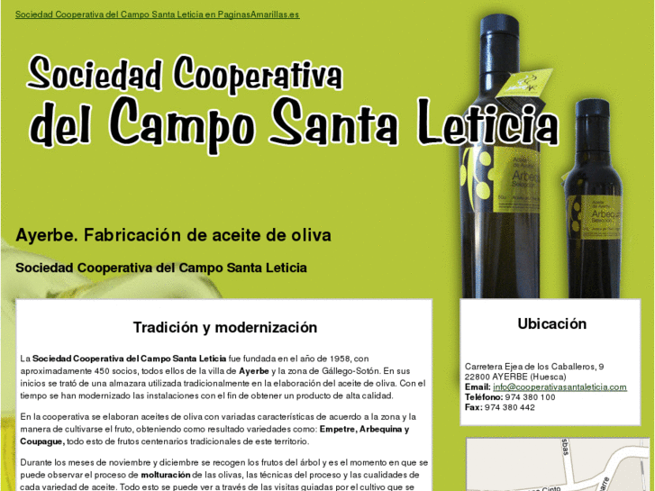 www.cooperativasantaleticia.com