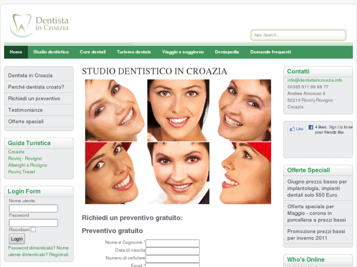 www.dentistaincroazia.info