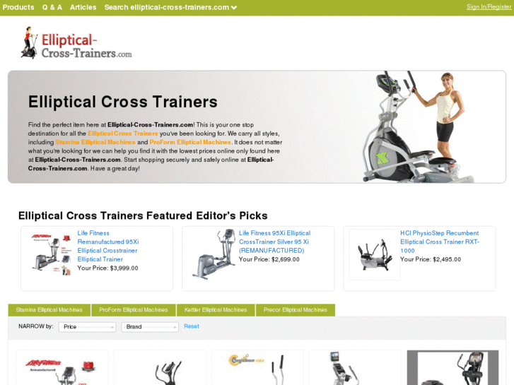 www.elliptical-cross-trainers.com