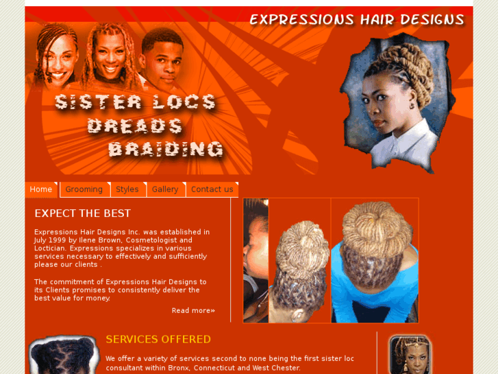 www.expressionshairdesigns.com