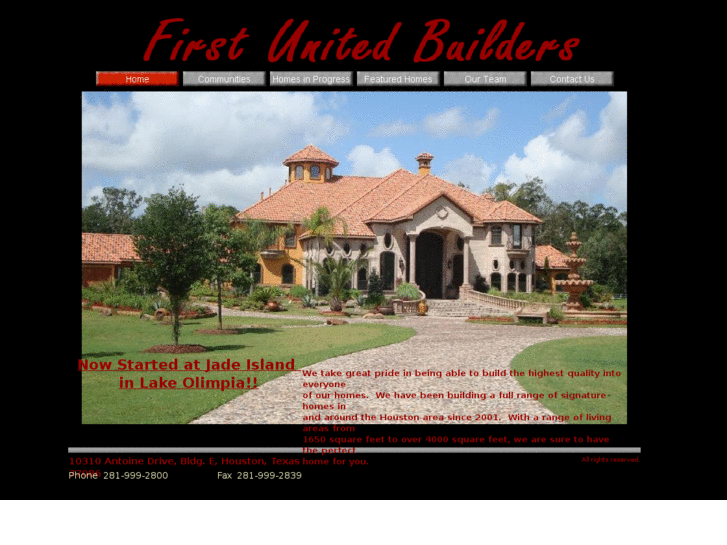 www.firstunitedbuilders.com