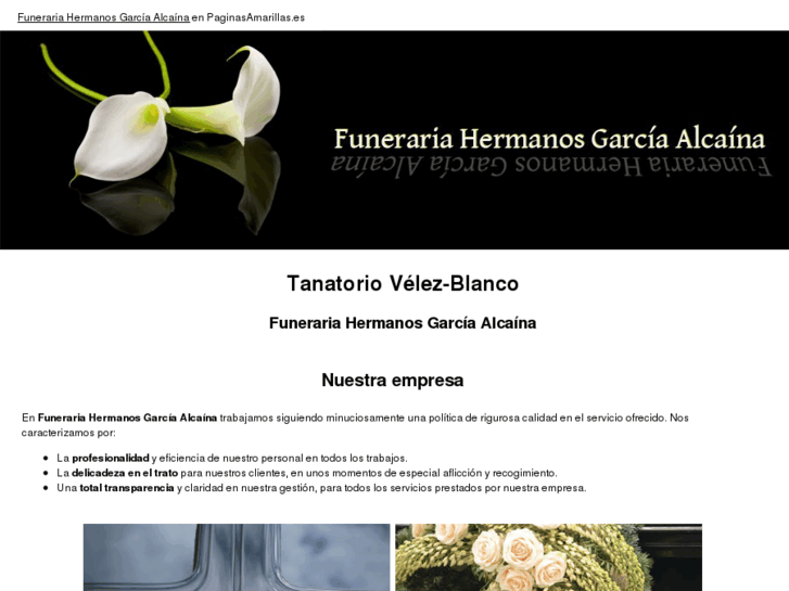 www.funerariahermanosgarciaalcaina.com