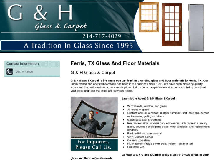 www.ghglassandcarpet.com