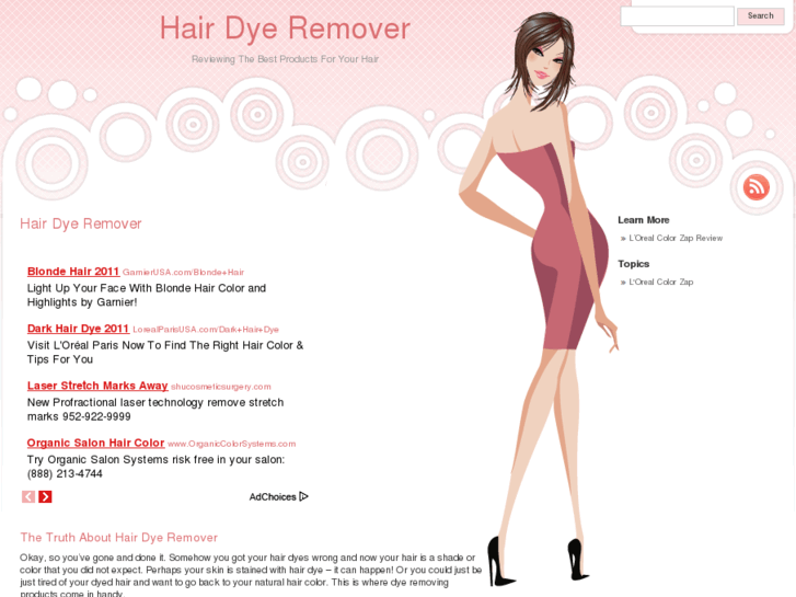 www.hairdyeremover.net