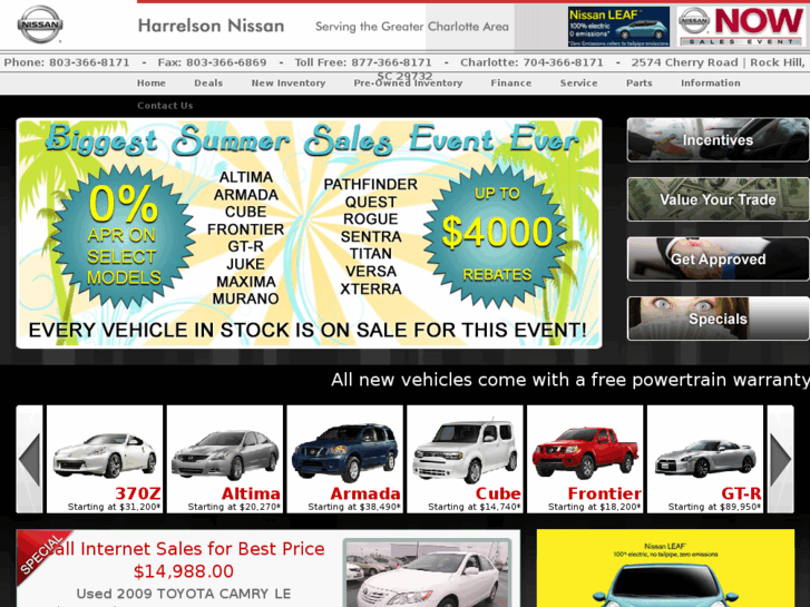 www.harrelsonnissan.com