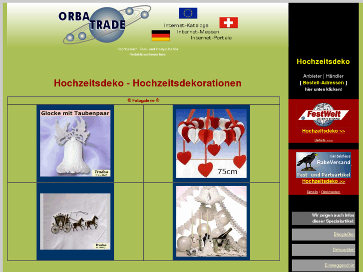 www.hochzeitsdeko.biz