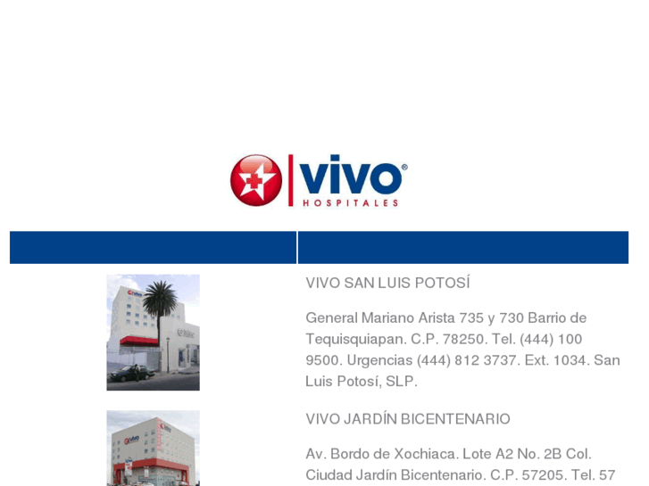 www.hospitalesvivo.com