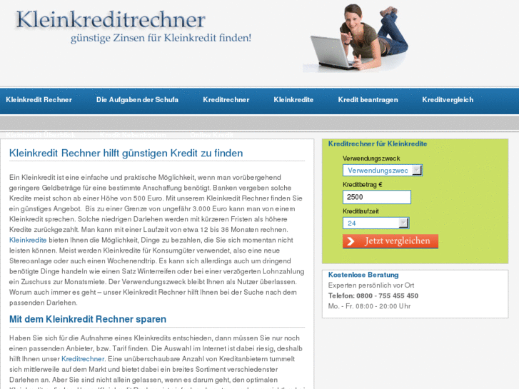 www.kleinkreditrechner.com