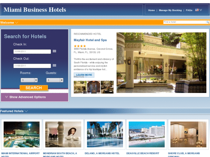 www.miamibusinesshotels.com