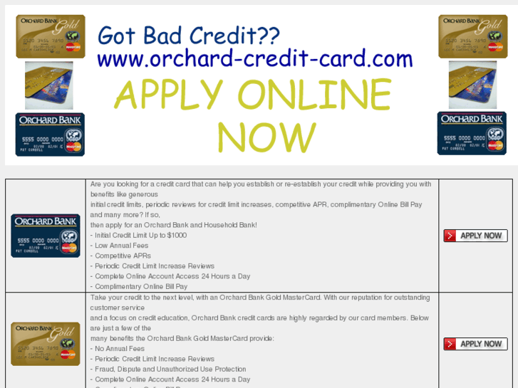 www.orchard-credit-card.com