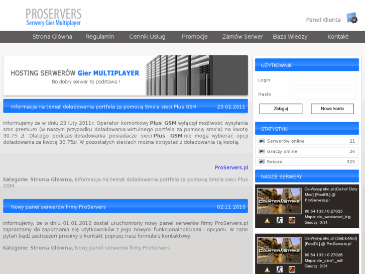 www.proservers.pl