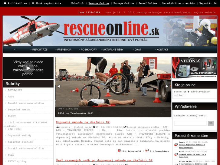 www.rescueonline.sk