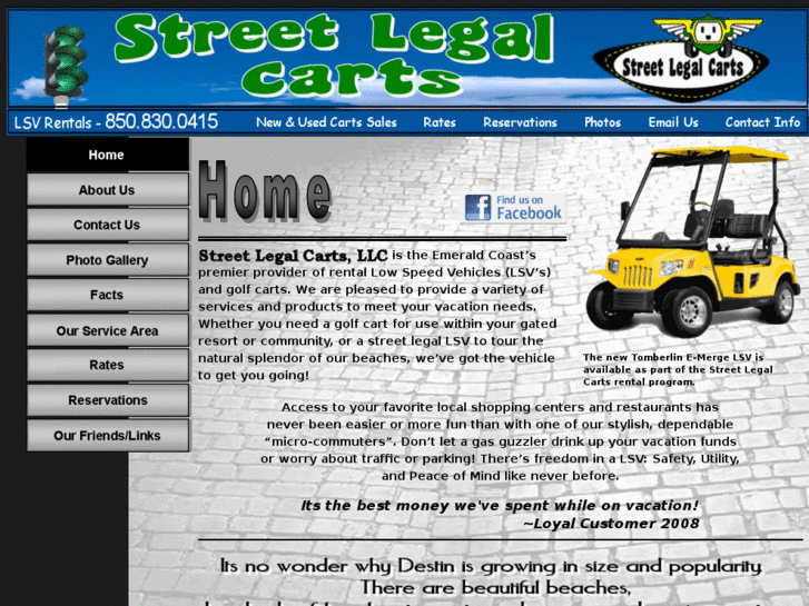 www.streetlegalcarts.com