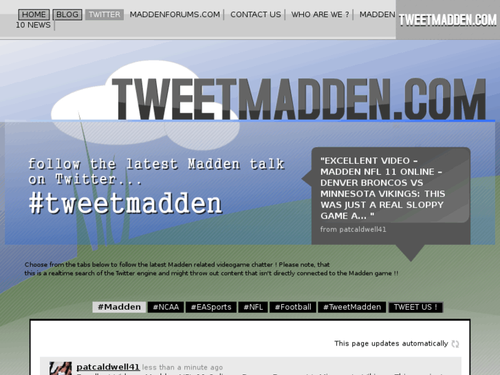 www.tweetmadden.com