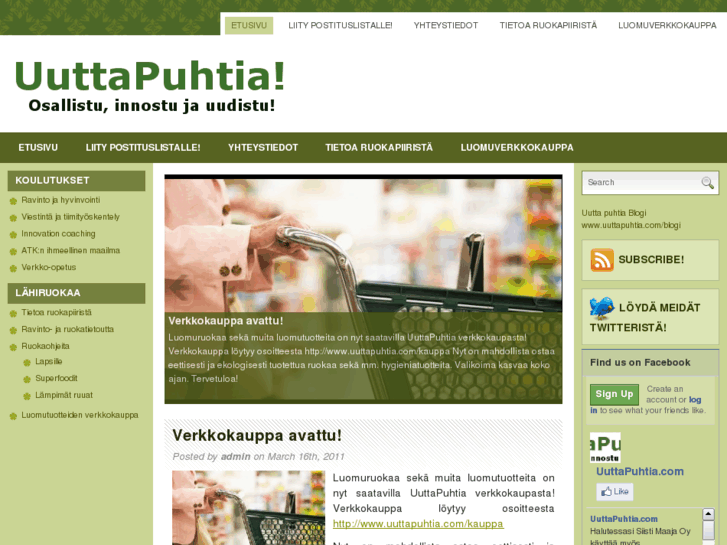 www.uuttapuhtia.com