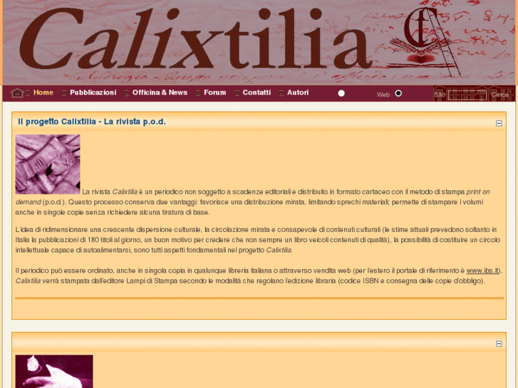 www.calixtilia.com