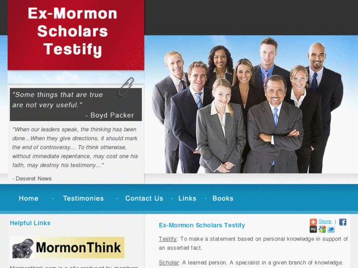 www.exmormonscholarstestify.org