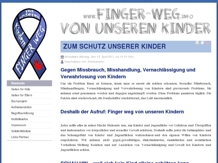 www.finger-weg.info