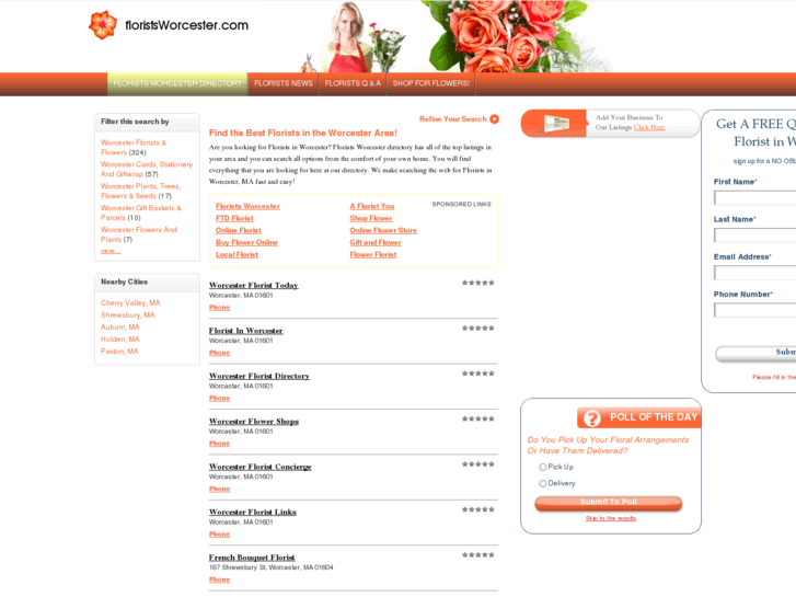 www.floristsworcester.com