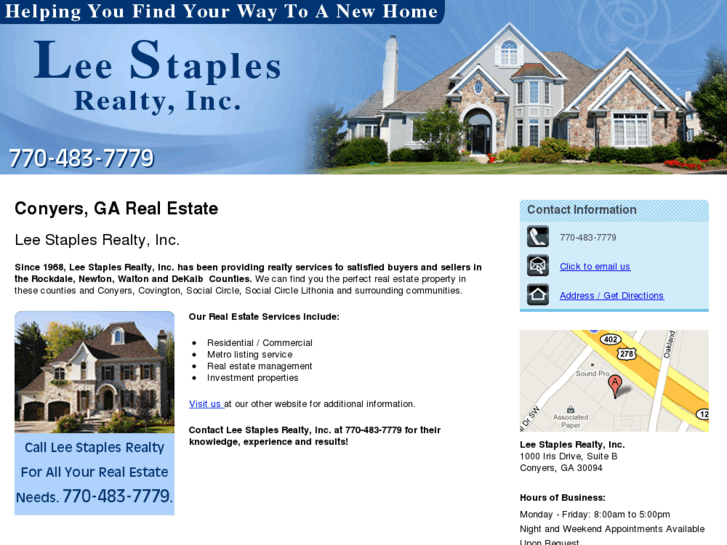 www.leestaplesrealty.net