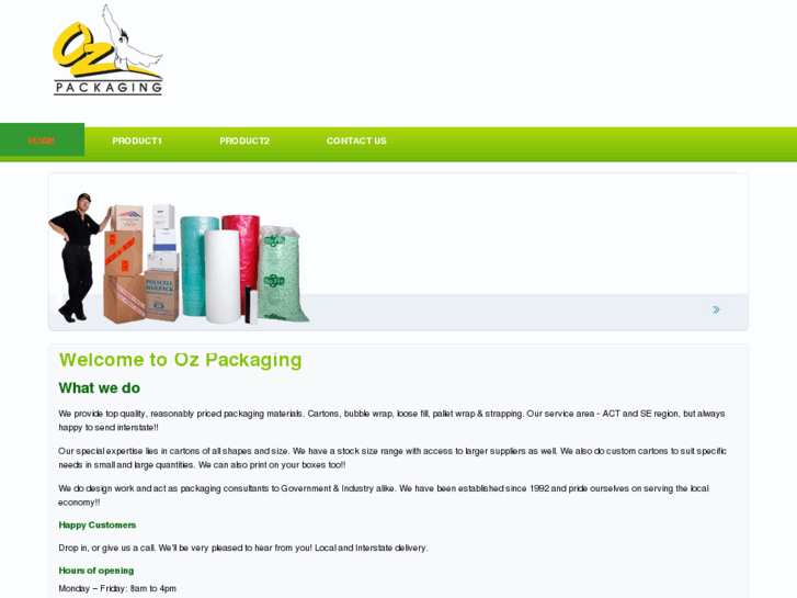 www.ozpackaging.com