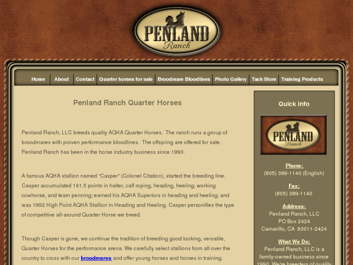 www.penland-quarter-horses.com