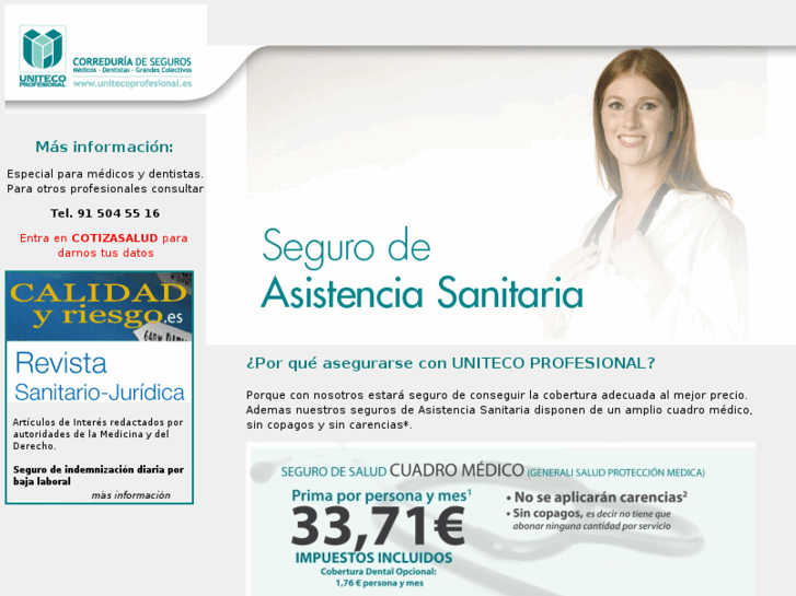 www.seguroasistenciasanitaria.com