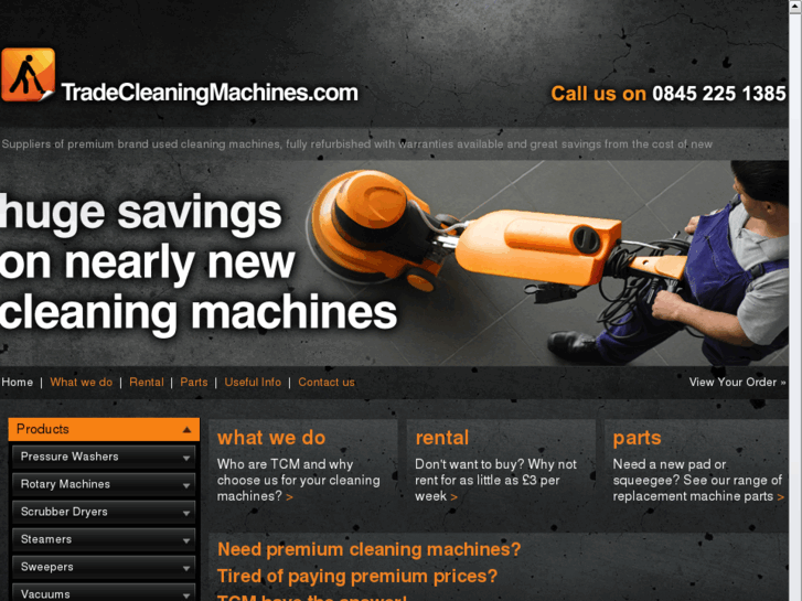 www.tradecleaningmachines.com