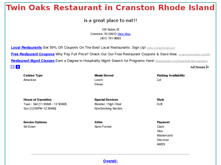 www.twinoaks-restaurant.com