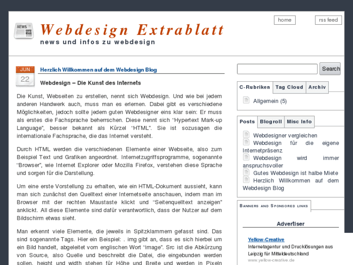 www.webdesign-extrablatt.de