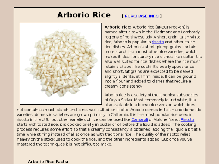 www.arborio-rice.com