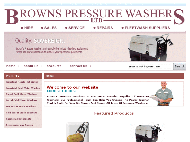 www.brownspressurewashers.com