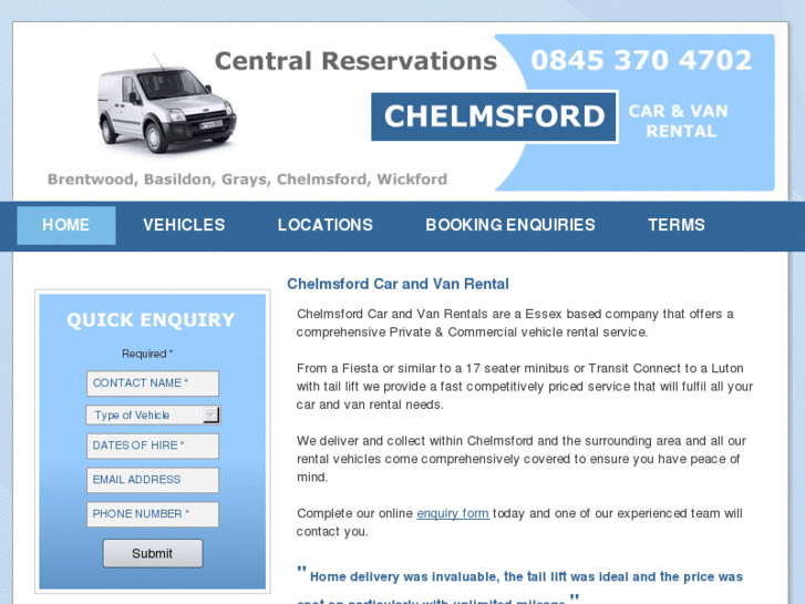 www.chelmsfordcarandvanrental.co.uk