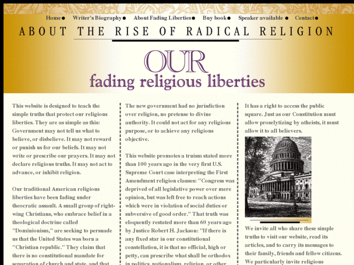 www.fadingreligiousliberties.org