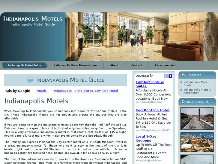 www.indianapolismotels.net