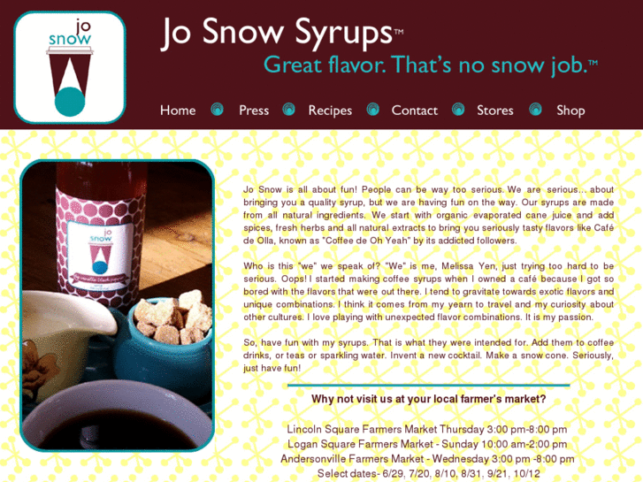 www.josnowsyrups.com