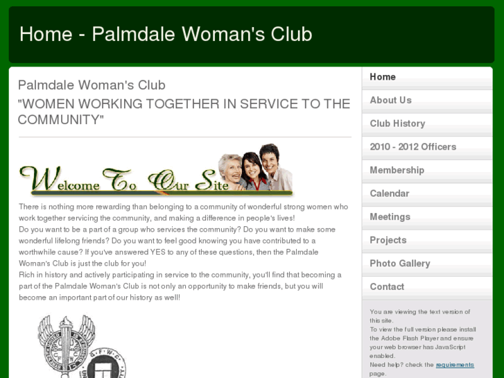 www.palmdalewomansclub.com