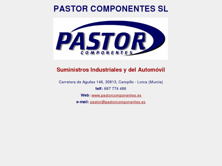 www.pastorcomponentes.es