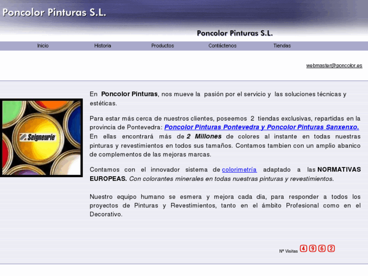 www.poncolor.es