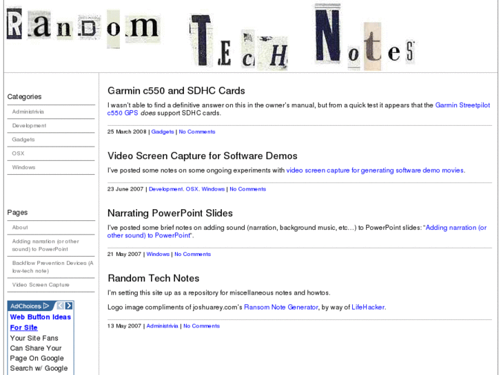 www.randomtechnotes.com
