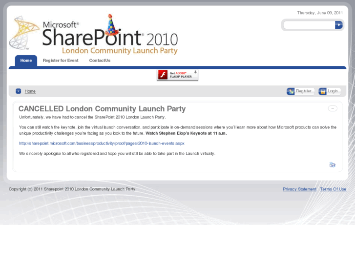 www.sharepoint2010event.com