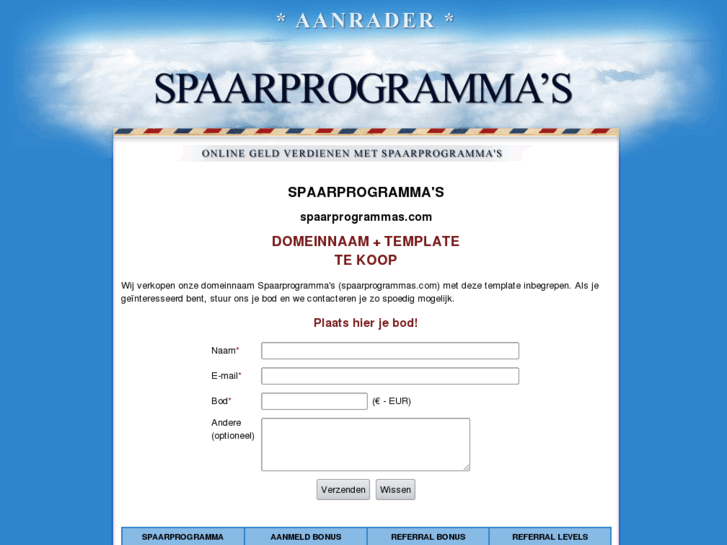 www.spaarprogrammas.com