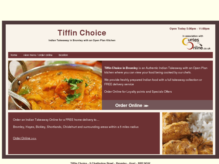 www.tiffinchoice.com