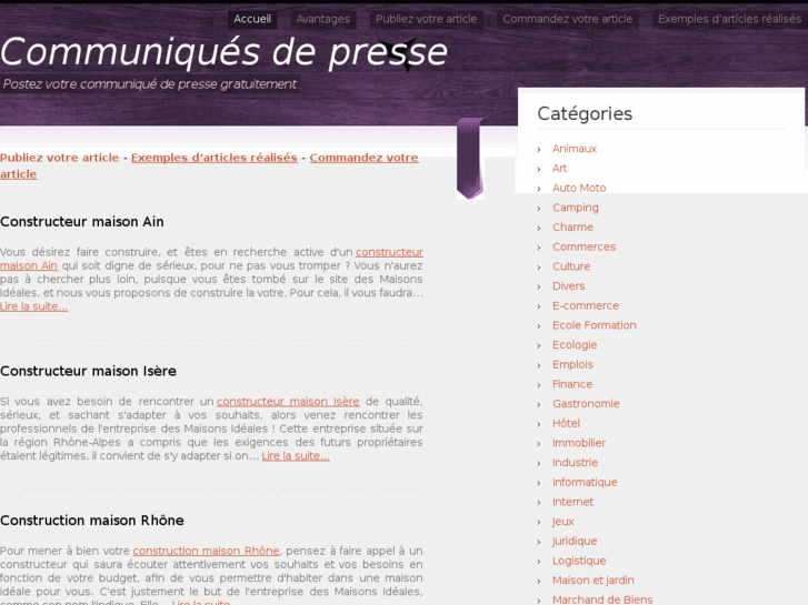 www.123-communique-de-presse.com