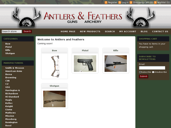 www.antlersandfeathers.com