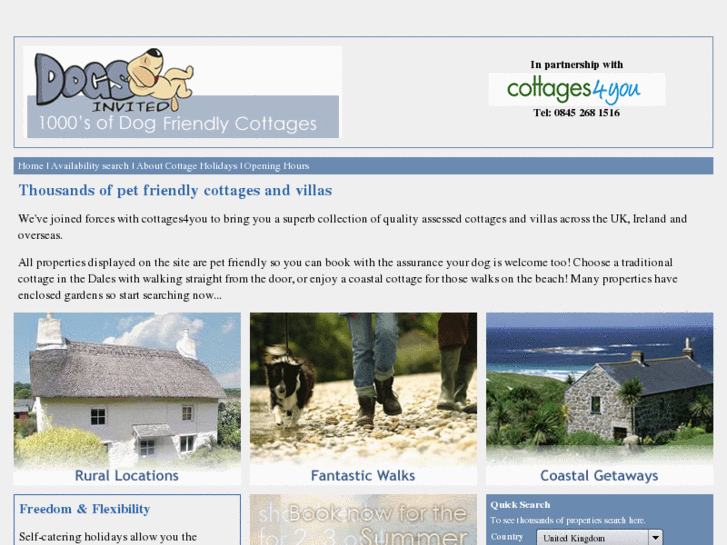 www.cottages4dogs.com