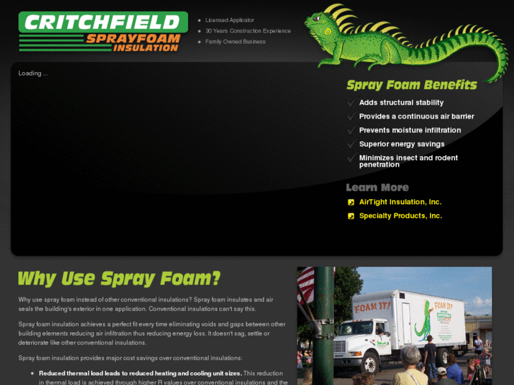 www.critchfieldsprayfoam.com